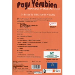 PHP Hors série N°1 - Le parler de Saint-Martin-Vésubie - Ouvrage épuisé